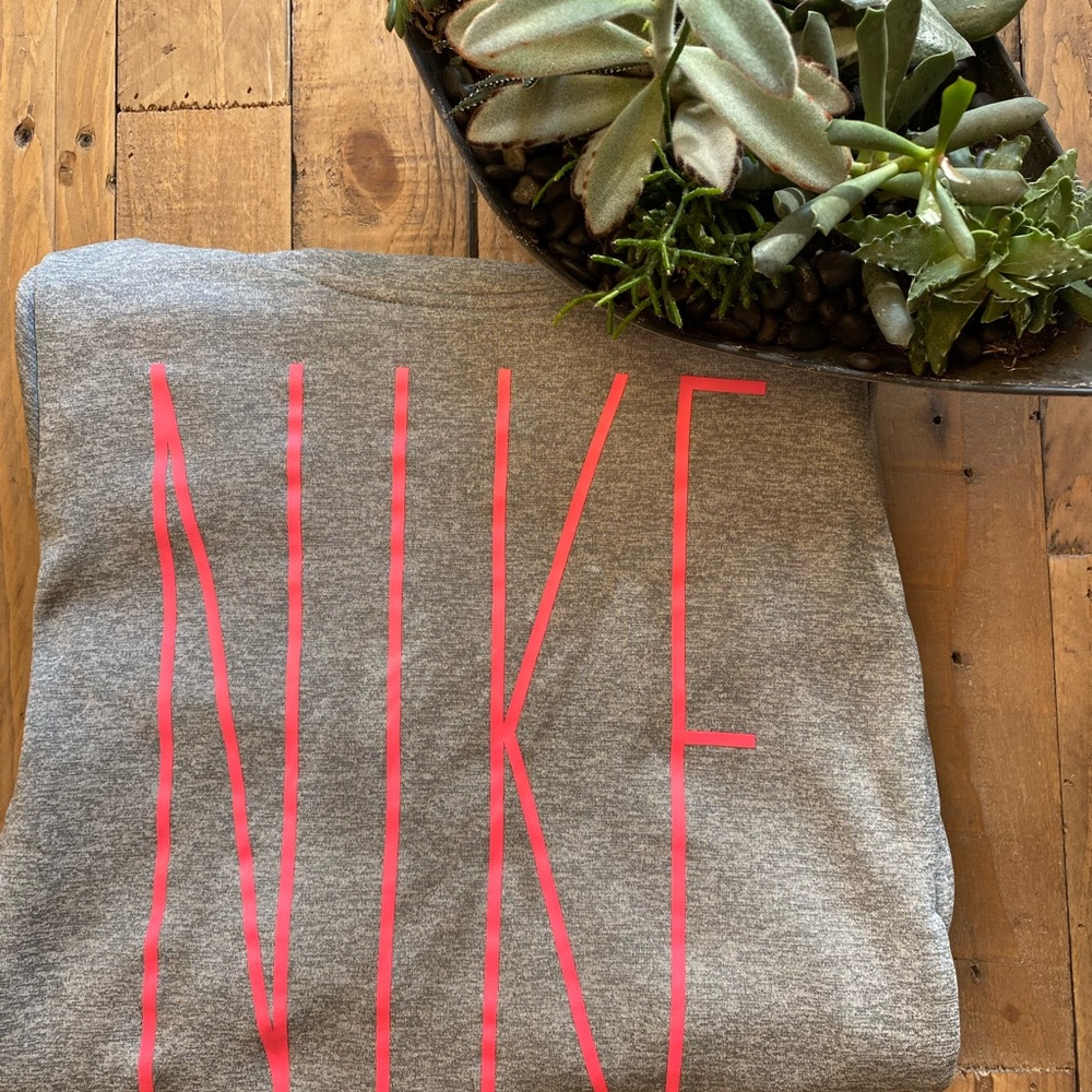 Grey and pink Nike Sweatshirt